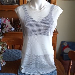 Public School for J. Crew Mesh Top
